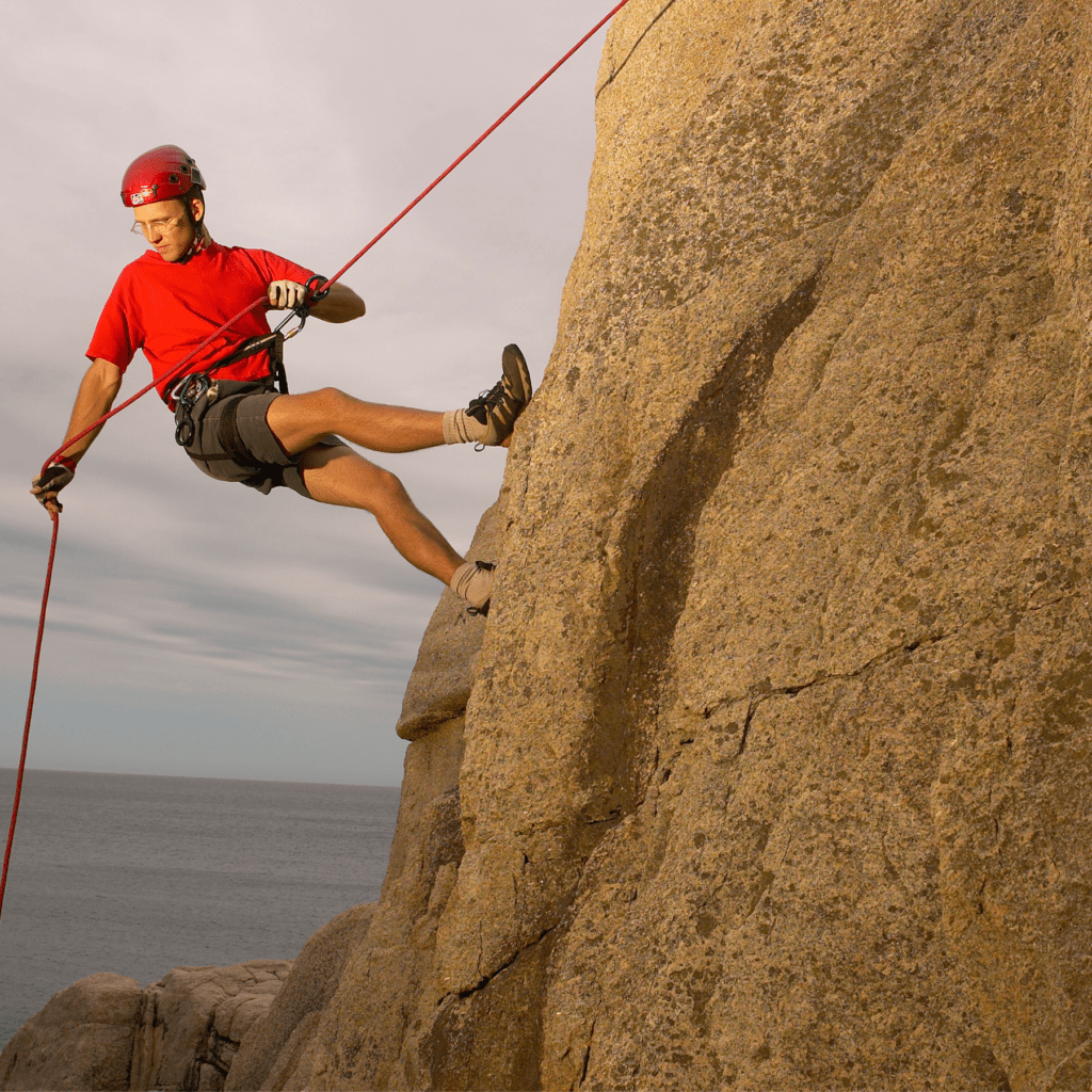 Saftey - Selling a Business Image Rock Climbing